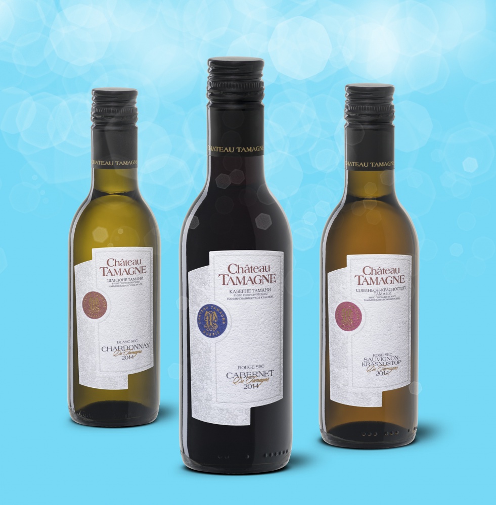 «Кубань-вино» выпустило вина «Шато Тамань»  в формате  «миньон».