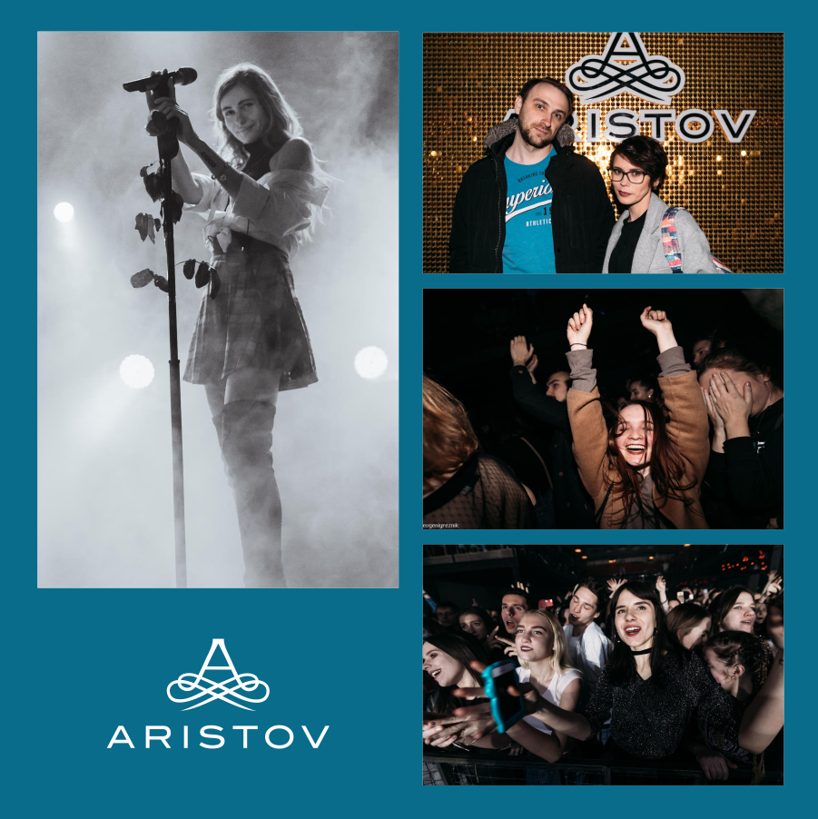 В Краснодаре концерт Луны состоялся при поддержке марки Aristov