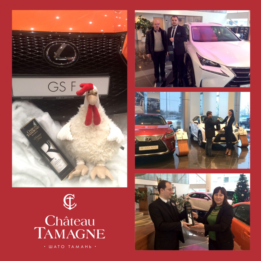 В Краснодаре покупка Lexus стала еще приятнее при поддержке «Шато Тамань» 