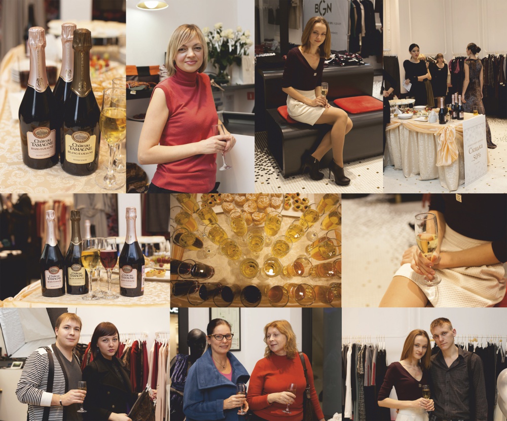 В Краснодаре состоялся показ новой коллекции одежды BGN при поддержке марки «Шато Тамань»