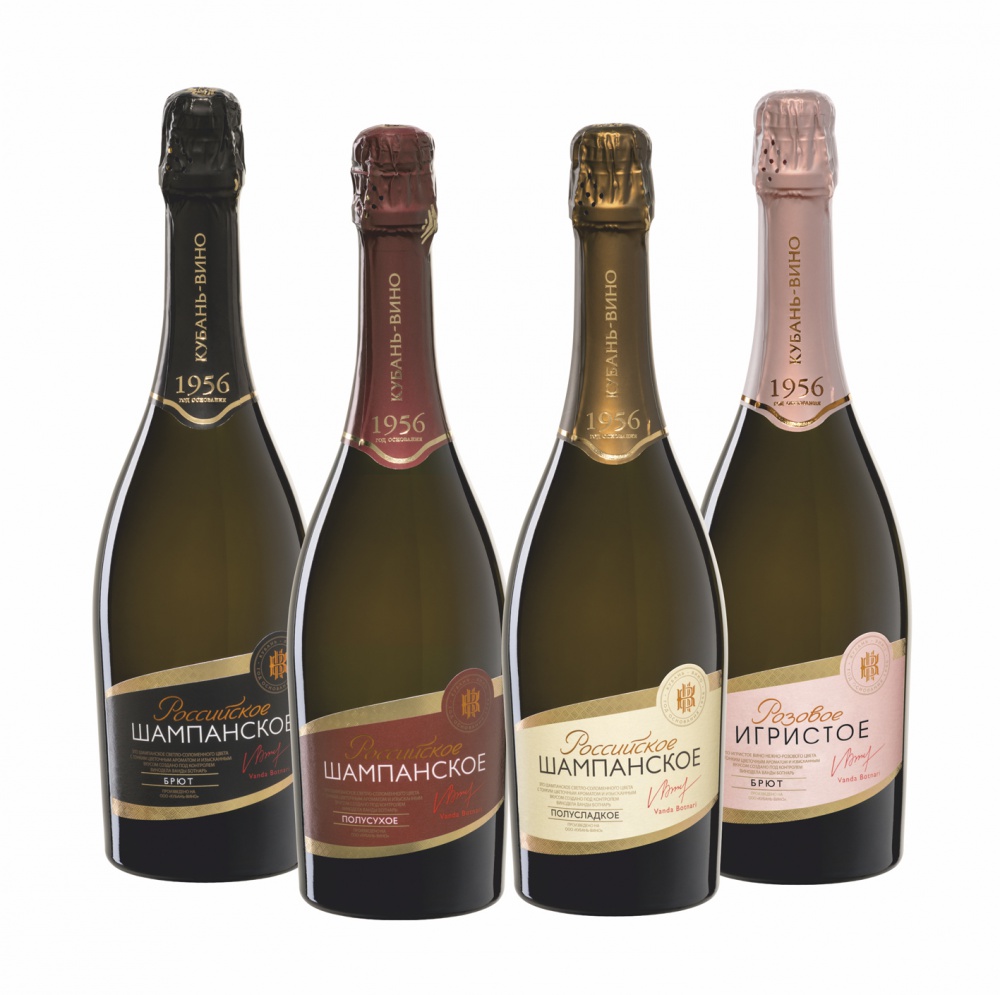 Новинка в серии шампанских и игристых вин «Кубань-Вино»