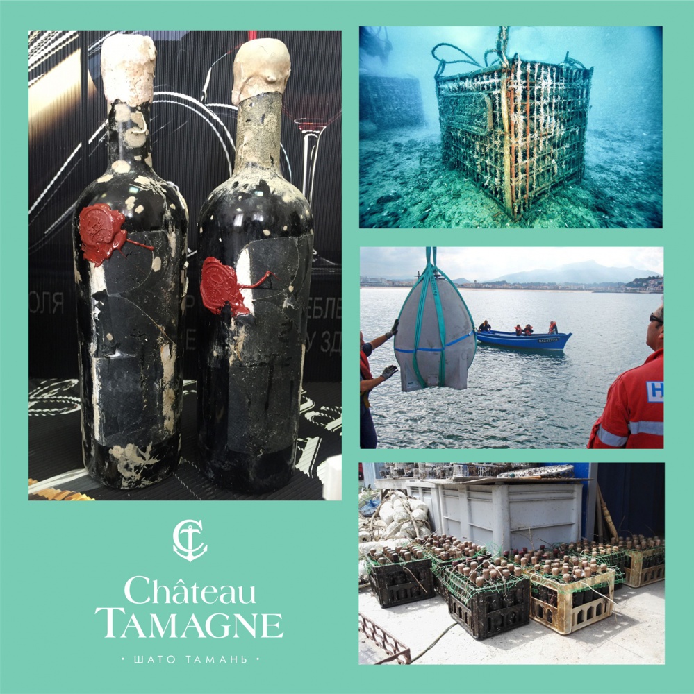 На «Дне гаражиста» прошла дегустация вин «Шато Тамань» после года выдержки на морском дне