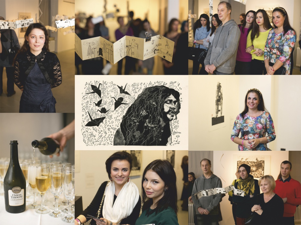 В Санкт-Петербурге, в галерее Эрарта прошла выставка «УСПЕТЬ!» при поддержке «Шато Тамань»