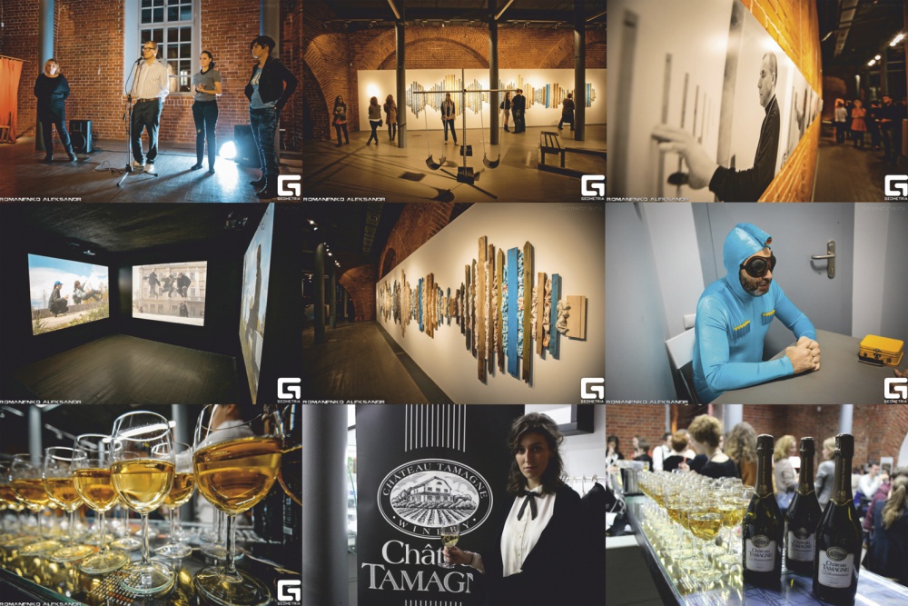 15 ноября в Нижнем Новгороде состоялось открытие выставки «Невесомость» при поддержке торговой марки «Шато Тамань»