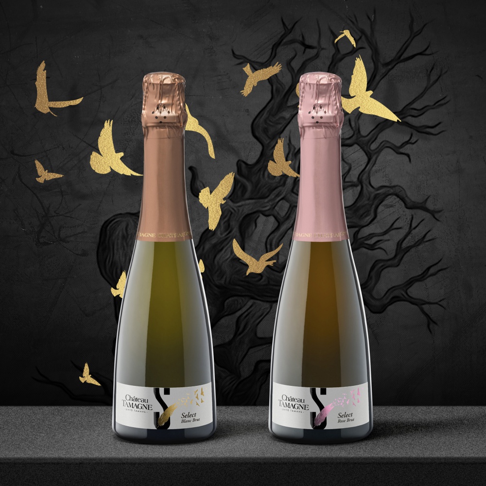 Винодельня «Кубань-Вино» выпустила игристые вина «Шато Тамань  Select» объемом 0,375 л