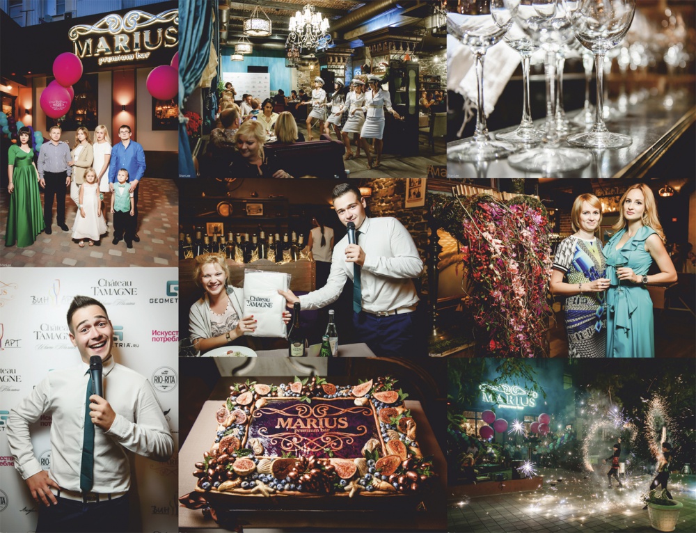 Открытие бара «Marius» в Новороссийске при поддержке «Шато Тамань»