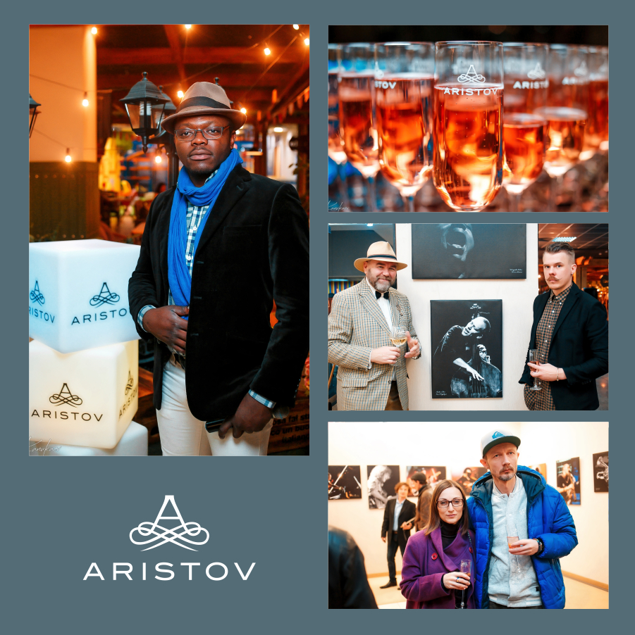 Вина «Aristov» дополнили атмосферу джазовой фотовыставки в Краснодаре