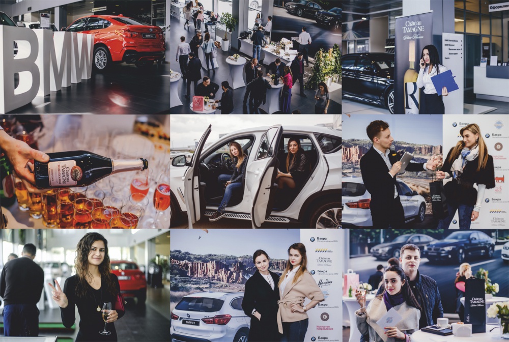 В Краснодаре прошел весенний тест-драйв BMW при поддержке Шато Тамань