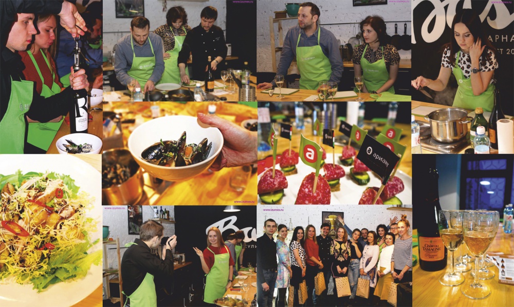 В Челябинске прошел кулинарный мастер-класс для влюбленных 