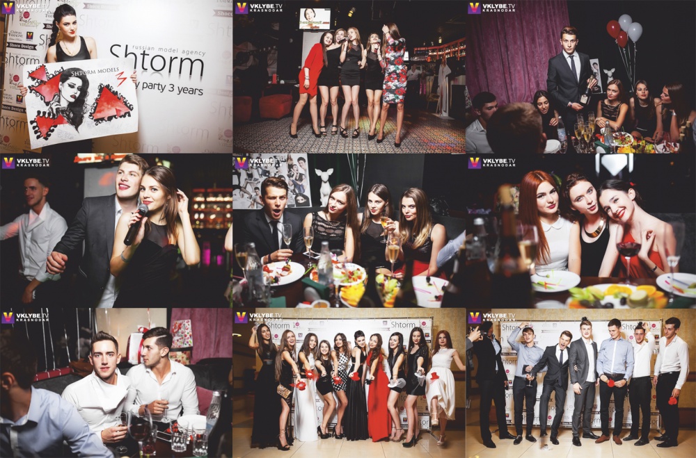 В Краснодаре отметило день рождения модельное агентство Shtorm при поддержке марки «Шато Тамань».