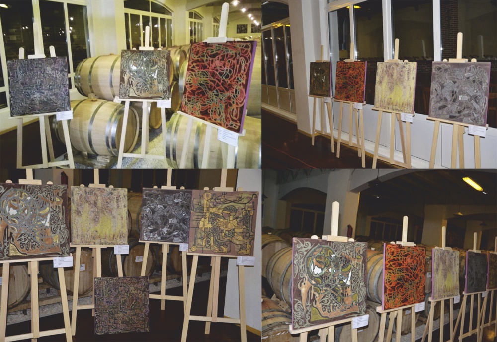 На винодельне «Кубань-Вино» открылась экспозиция работ художницы Gala Kwin