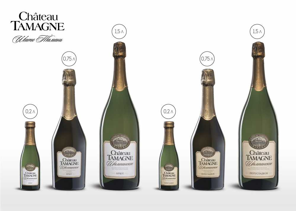 НОВИНКА! Российское шампанское «Шато Тамань» формата Магнум