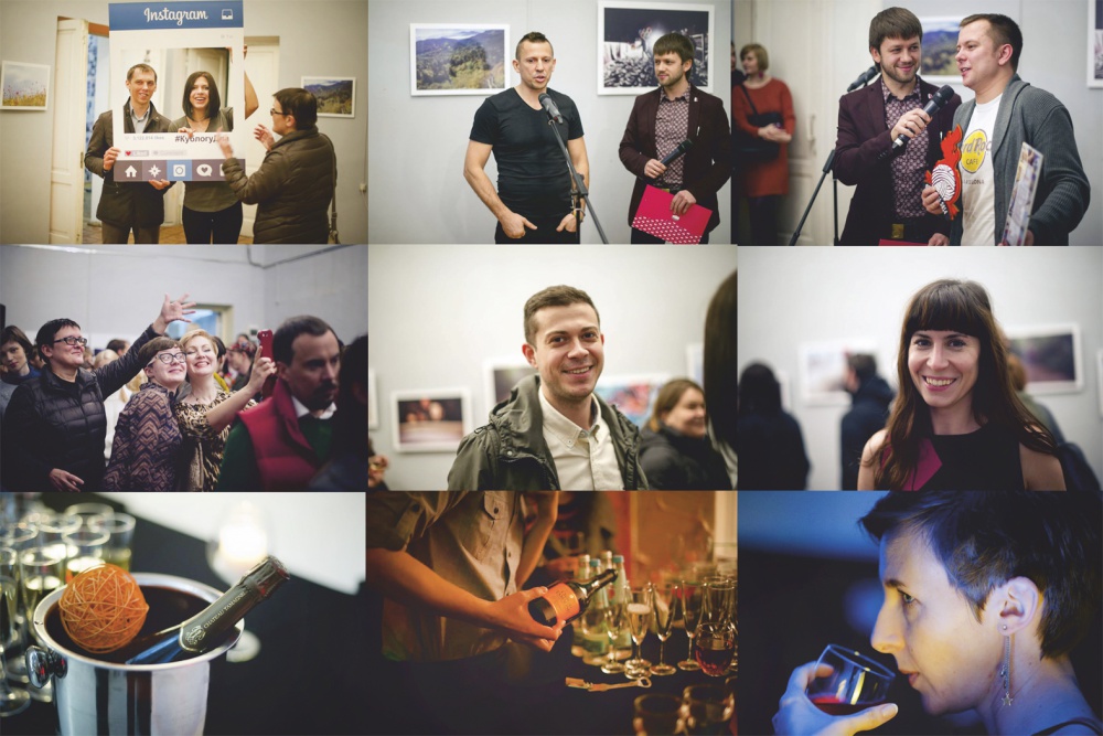 В Краснодаре отметили двухлетие «Кублога» и открыли выставку «Фото года-2014» при поддержке марки «Шато Тамань».