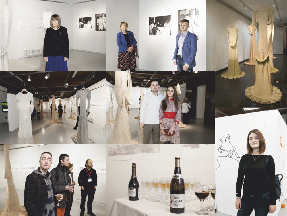 В Санкт-Петербурге состоялось открытие выставки французской художницы Ольги Болдырефф «Связь» при поддержке «Шато Тамань».