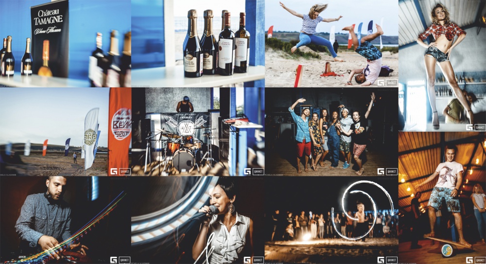 В поселке Веселовка состоялась вечеринка Beach Boys при поддержке марки «Шато Тамань».