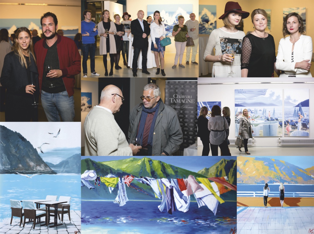 В Санкт-Петербурге состоялось открытие выставки Марины Федоровой при поддержке марки «Шато Тамань».