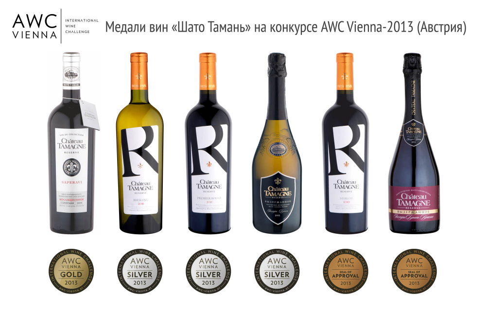 Шесть медалей различного достоинства получила компания «Кубань-Вино» в Вене