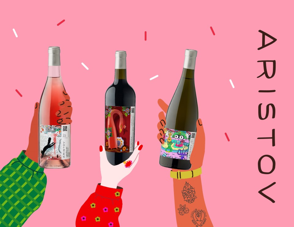 Бренд Aristov создал новую серию вин по мотивам авторской  NFT-коллекции картин