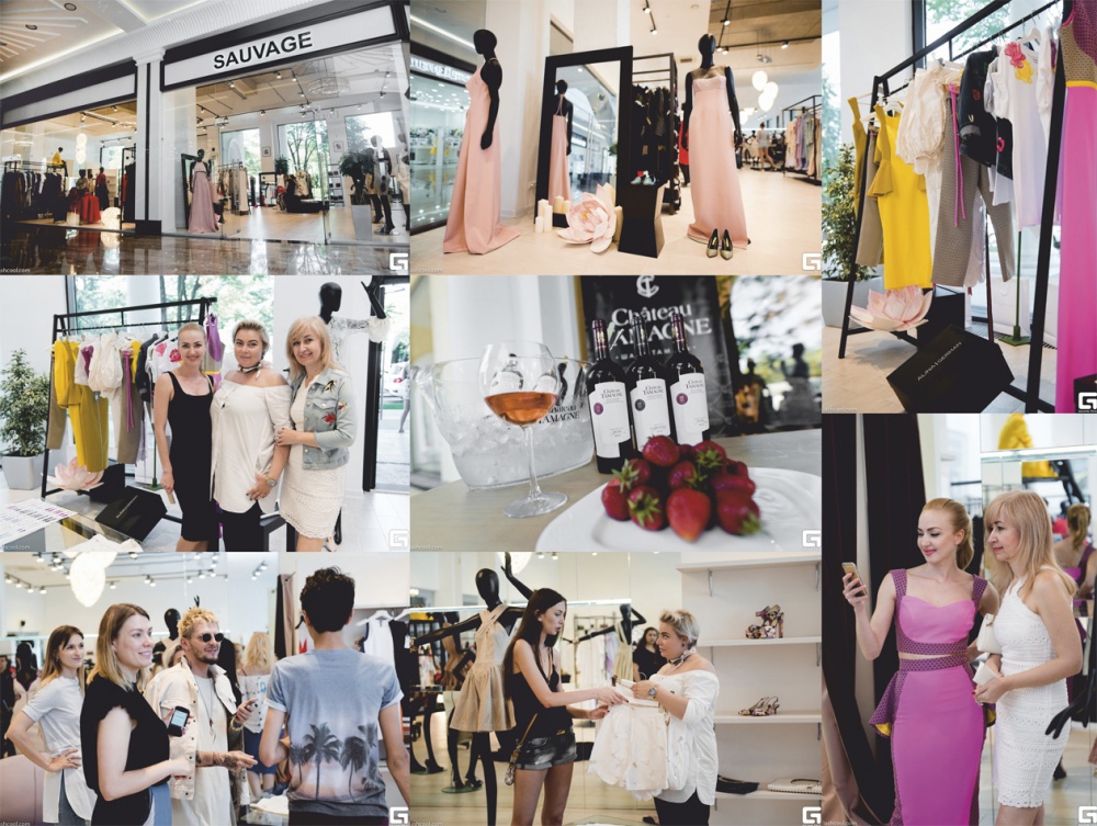 В Сочи дизайнер Алина Герман представила свою коллекцию при поддержке марки «Шато Тамань».