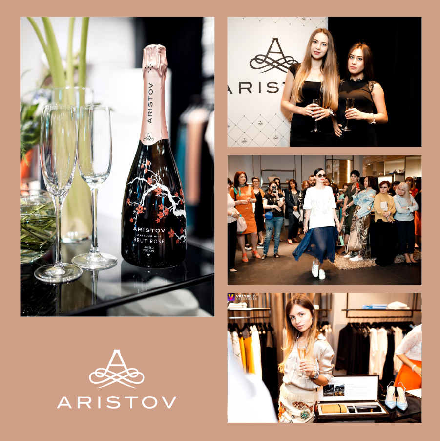 Закрытый показ весенне-летней коллекции в бутике ESCADA прошел при поддержке винодельни «Кубань-Вино» 