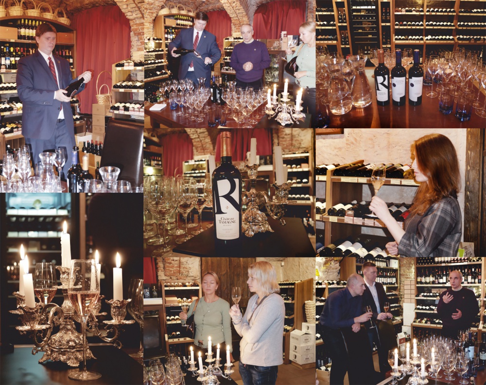 Дегустация вин «Шато Тамань» в бутике «Альта Вина».