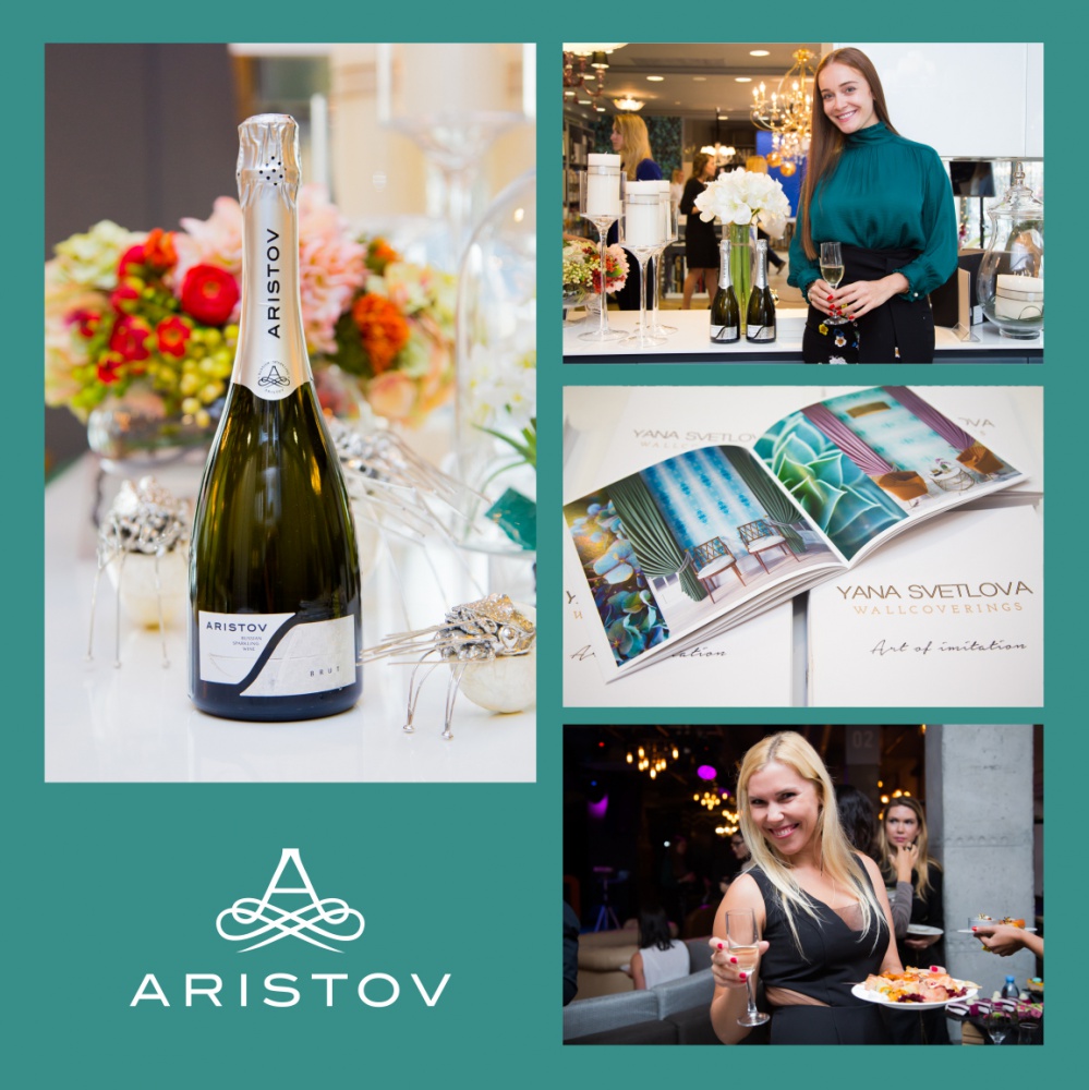 В Челябинске состоялась презентация бренда Yana Svetlova Wallcoverings при поддержке марки «Aristov»