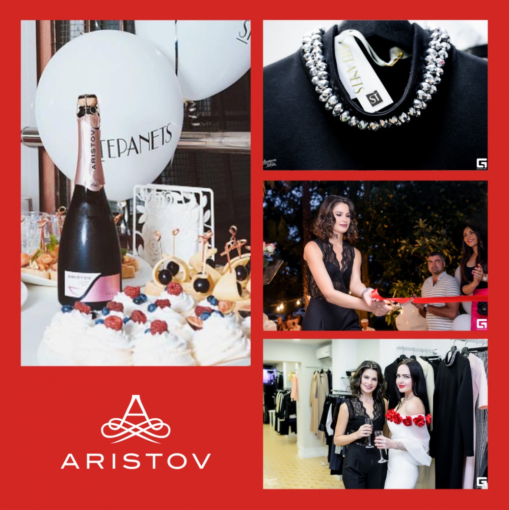 В Сочи состоялось открытие салона одежды Александры Степанец при поддержке торговой марки ARISTOV