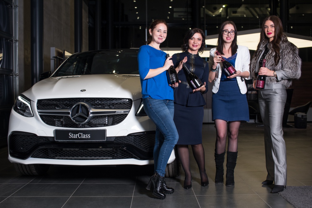 В Ростове клиентские дни в «Мерседес-Бенц» прошли при поддержке марки «Высокий берег»