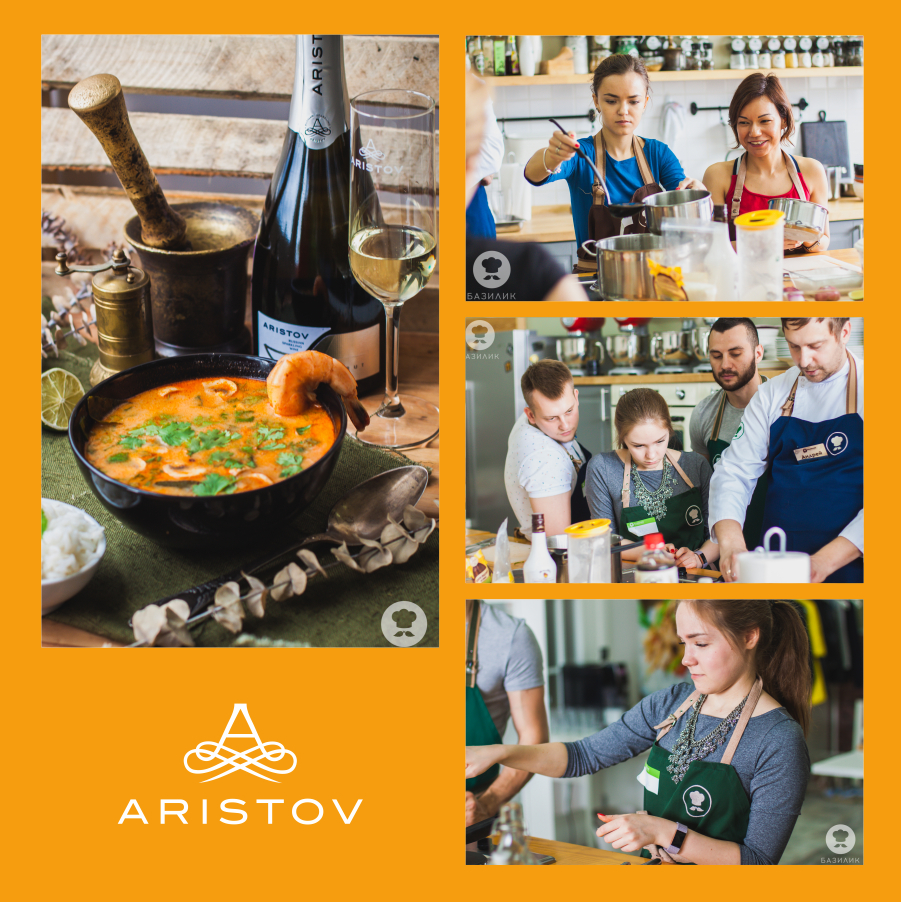 В Новосибирске прошел мастер-класс по приготовлению блюд паназиатской кухни при поддержке винодельни «Кубань-Вино»