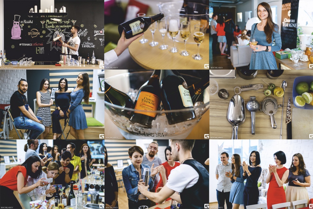 В Краснодаре PR-клуб провел вечеринку «Битва шейкеров» при поддержке «Шато Тамань»