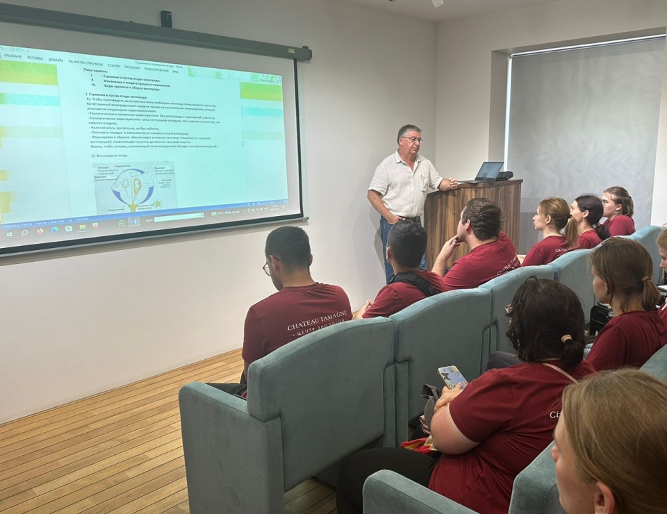 145 российских студентов пройдут практику в «Кубань-Вино»