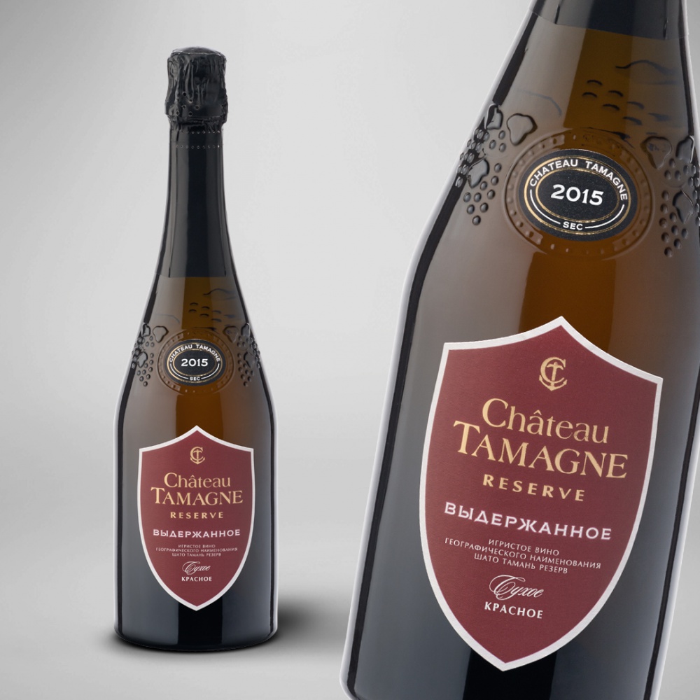 Компания «Кубань-Вино» выпустила игристое красное сухое «Шато Тамань Резерв» урожая 2015 года