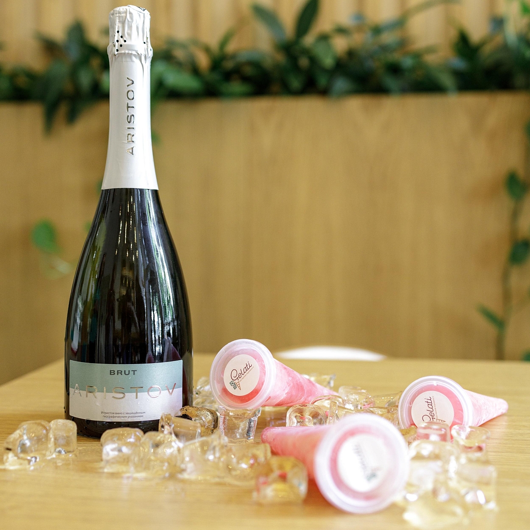 Винодельня «Кубань-Вино» совместно с джелатерией Gelati выпустили коллекцию винного мороженого