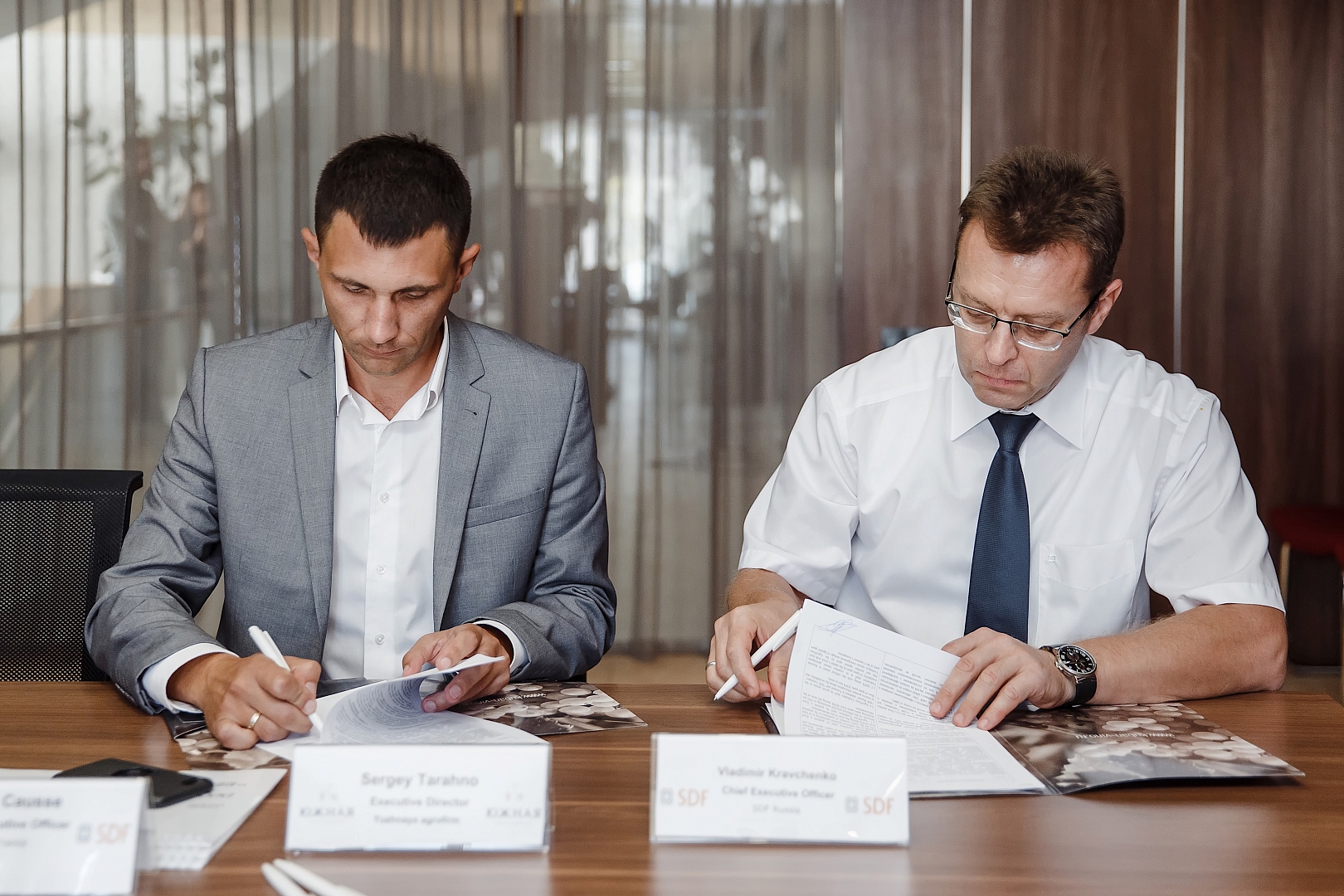 Итальянская компания SDF и агрофирма «Южная» заключили меморандум о сотрудничестве